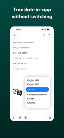 TypePilot – The AI Keyboard iPhone screenshot
