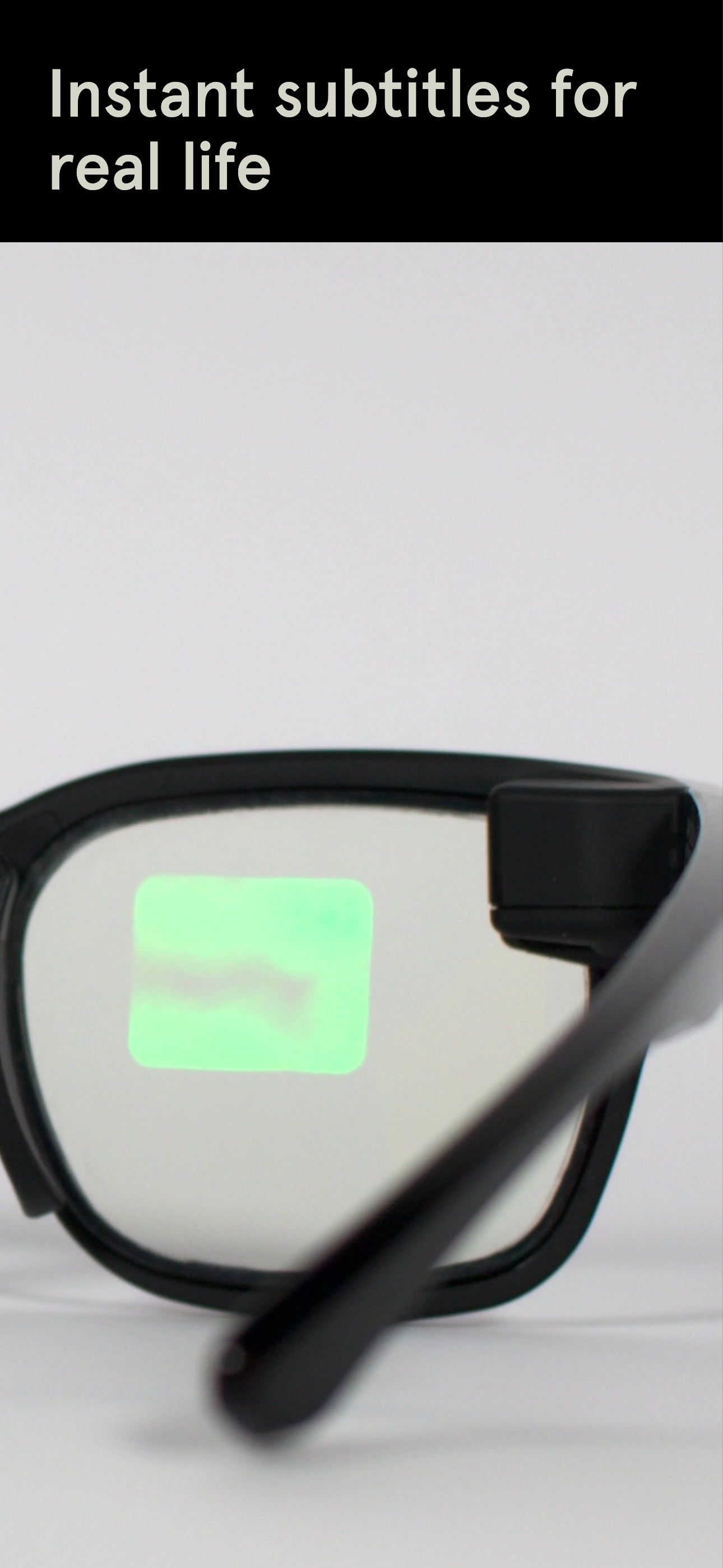 TranscribeGlass App
