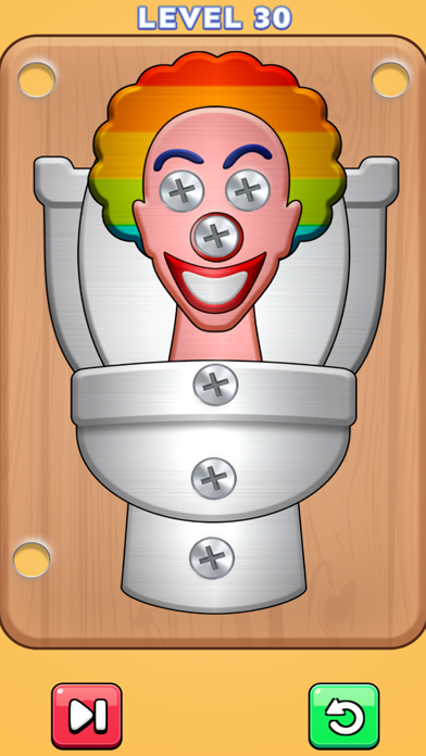 WOOD UNLOCK SCREW PUZZLE Screenshot