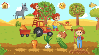 Farm animal games for kids! Screenshot