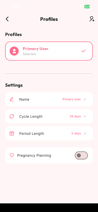 Period Tracker Cycle Ovulation Screenshot 5 of 8