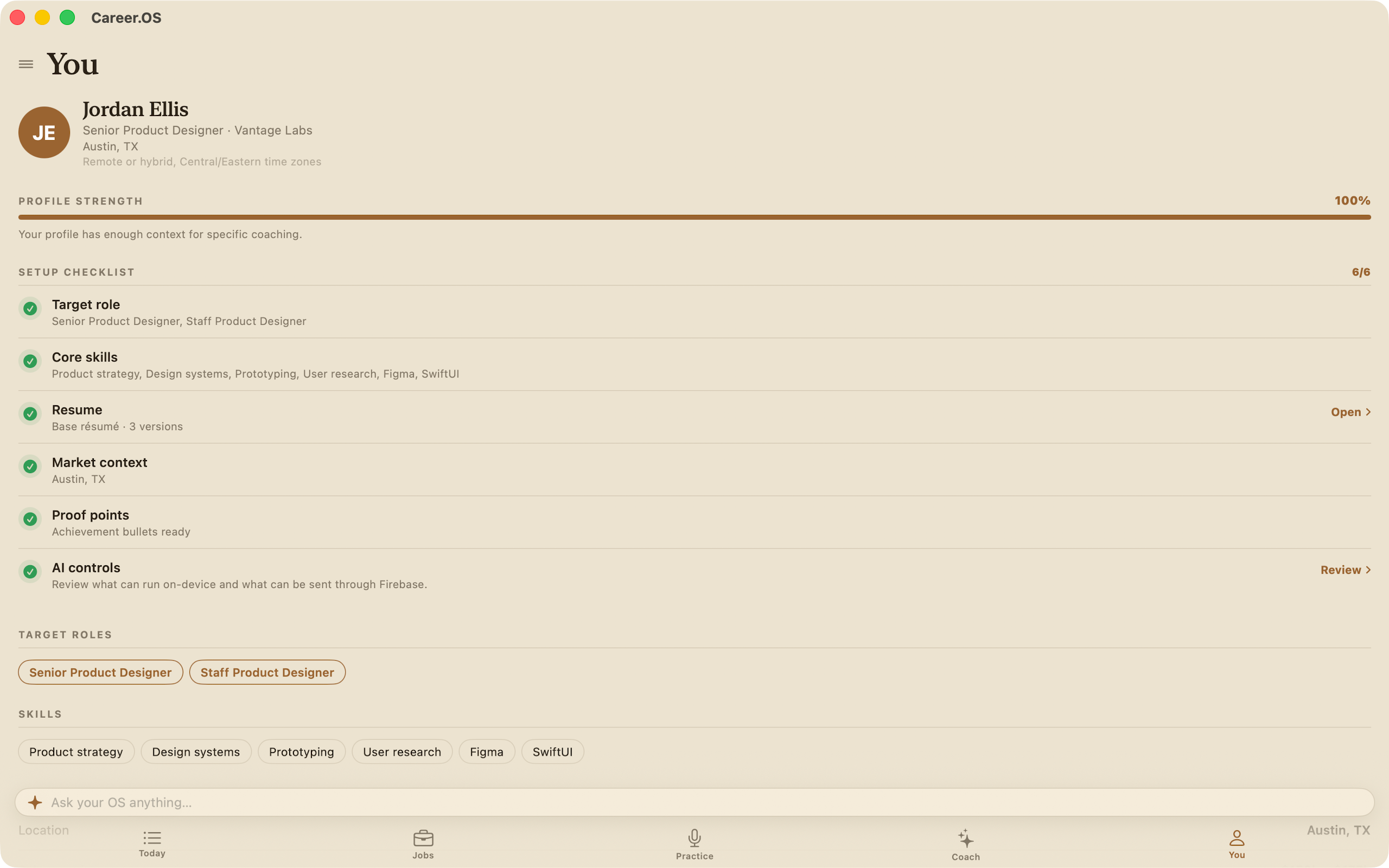 Career.OS: AI Career Coach screenshot 19