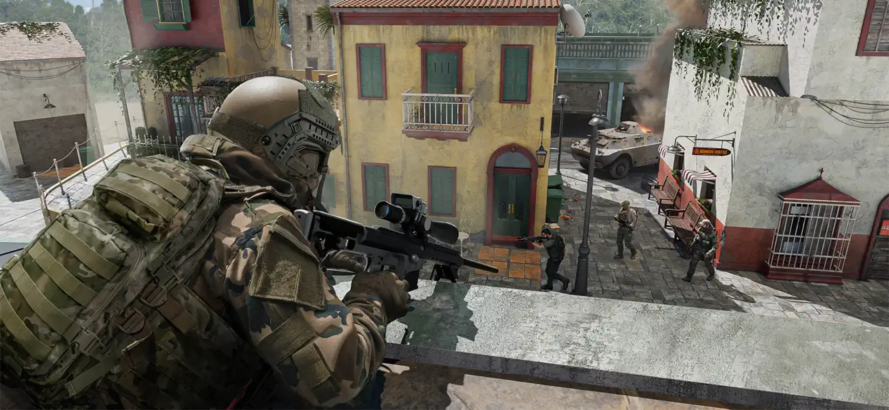 Code of War: Military Gun Game iOS Mod IPA screenshot 1 - iOS game interface