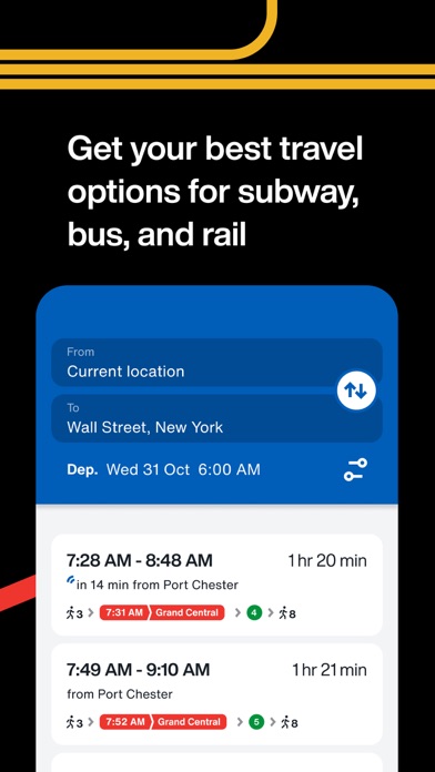 Screenshot #3 pour The Official MTA App