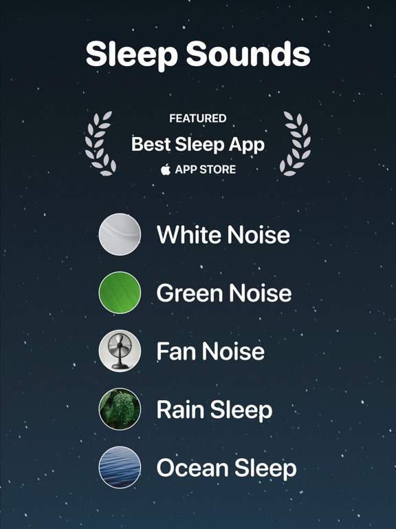 Screenshot #1 for Night™・Sleep Sounds・Fan Noise