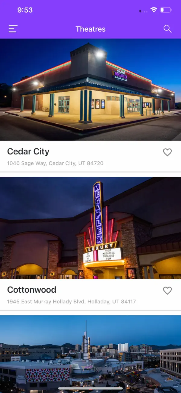 Screenshot #2 pour Megaplex Mobile
