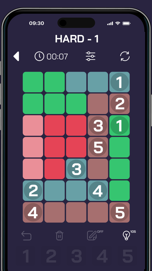 #4. Solve the Grid: Colored Sudoku (iOS) 由: MigoApps, LLC