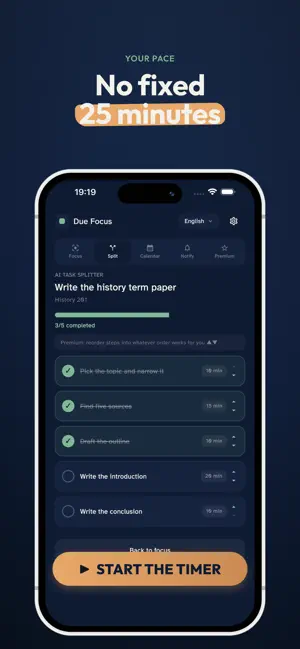 ADHD Planner AI: Due Focus screenshot 4