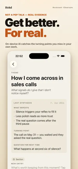 Hokd: Work Progress Journal screenshot 2