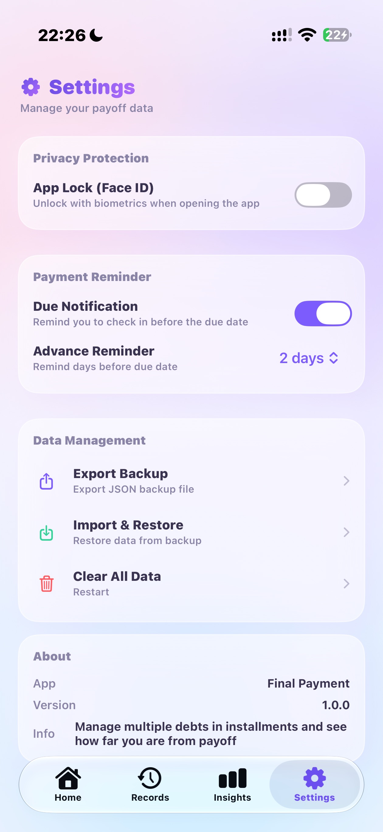 Screenshot 5 of Final Payment