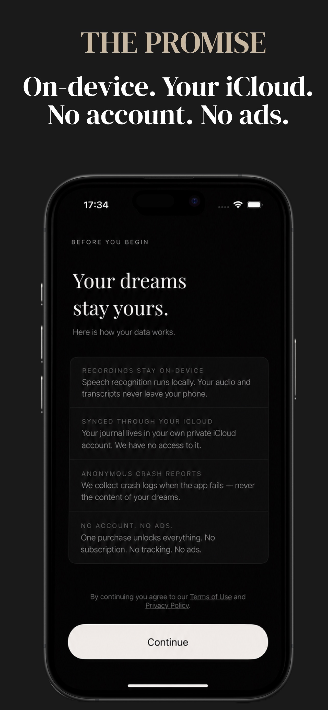 Oneirism: Lucid Dream Journal screenshot 9