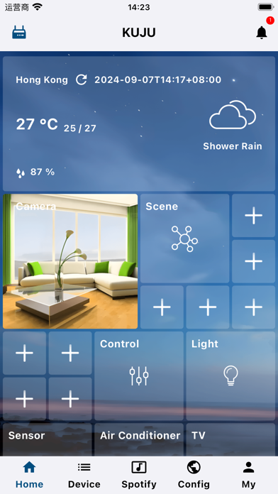 KUJU Touch Screenshot