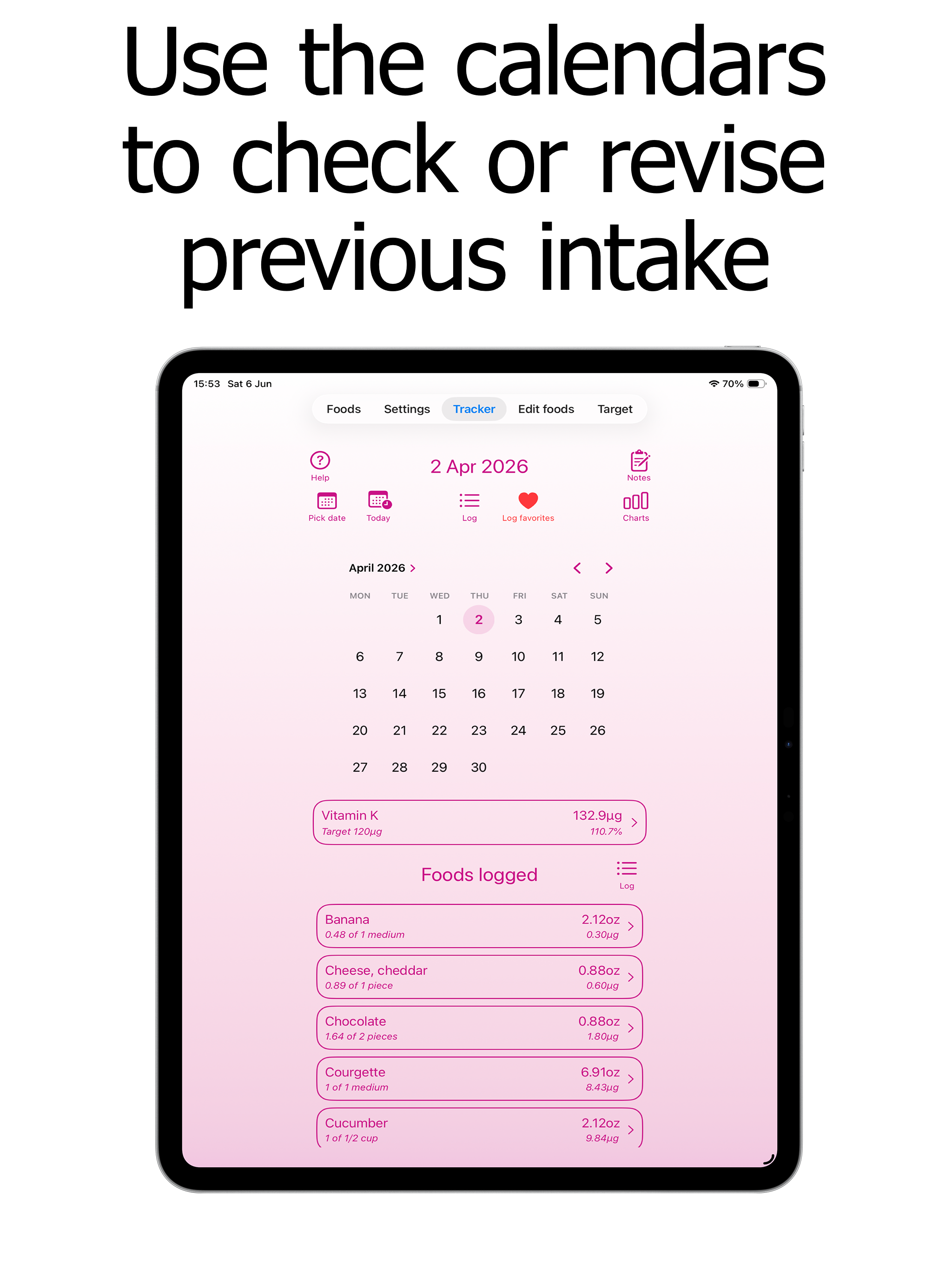 Vitamin K Counter & Tracker screenshot 15