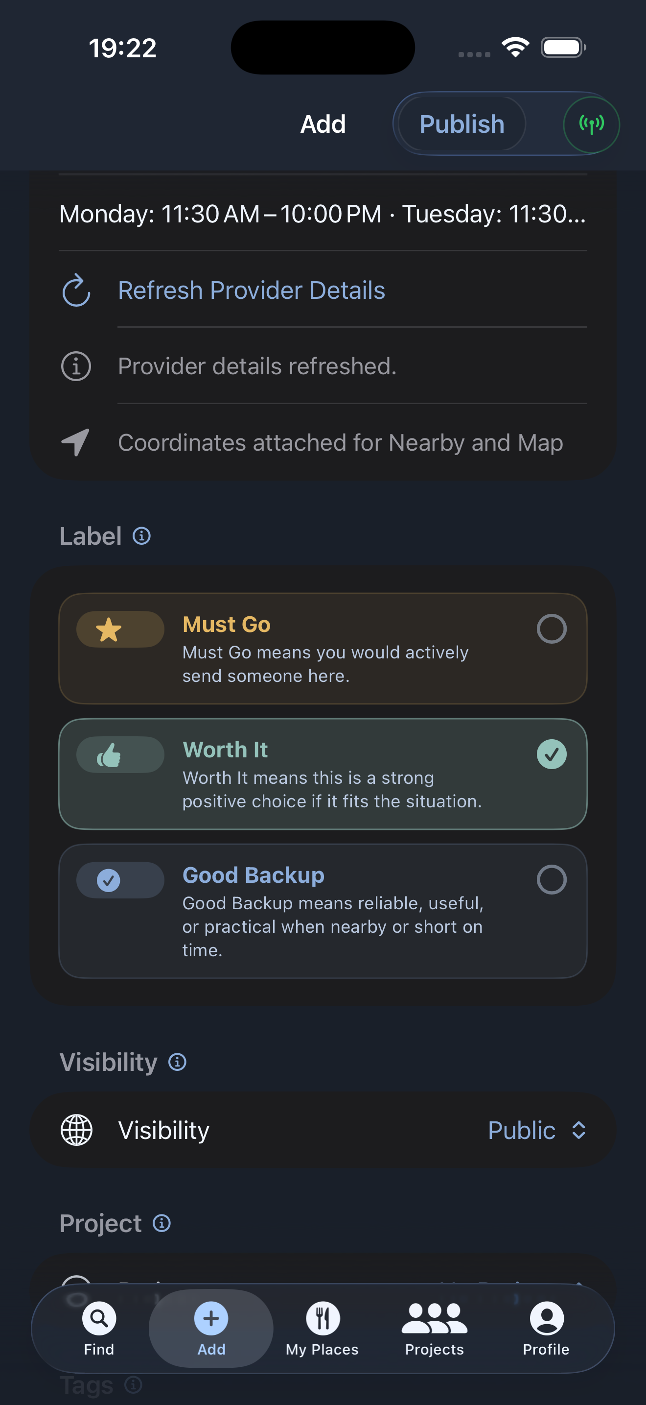 Go-To List screenshot 4
