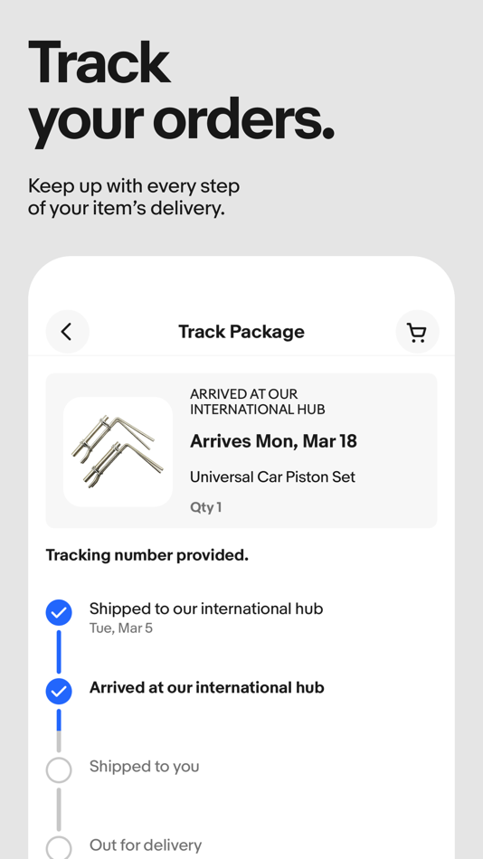 #3. eBay online shopping & selling (iOS) di: eBay Inc.