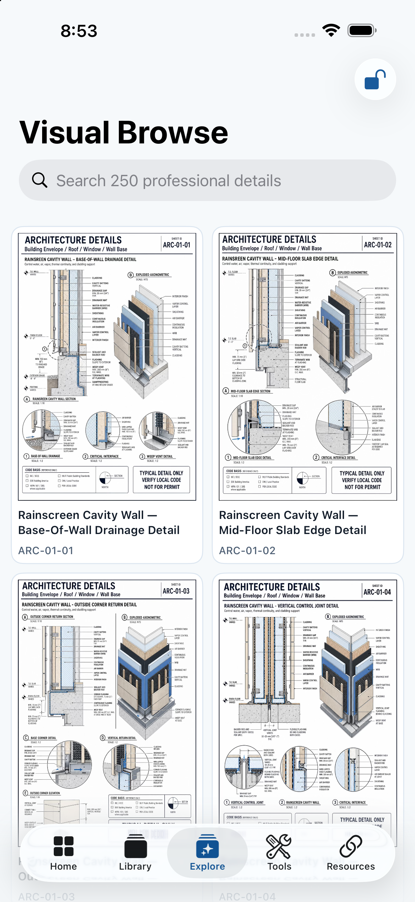 Architecture Details screenshot 3