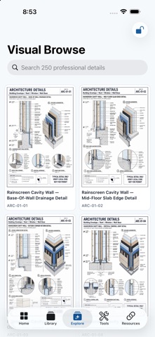 Architecture Details iPhone screenshot