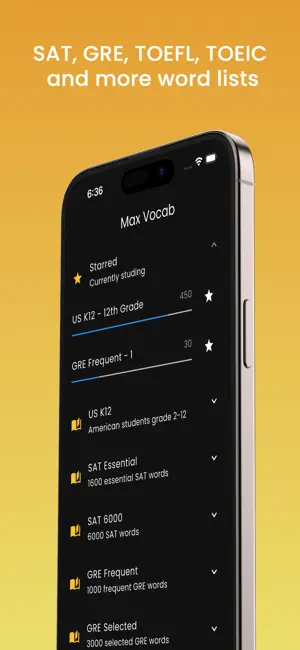 Max Vocab: Learn words daily screenshot 1