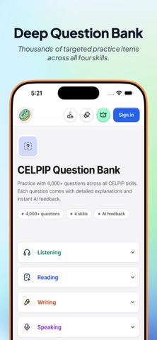 CELTESTPIP – CELPIP Prep Tool screenshot