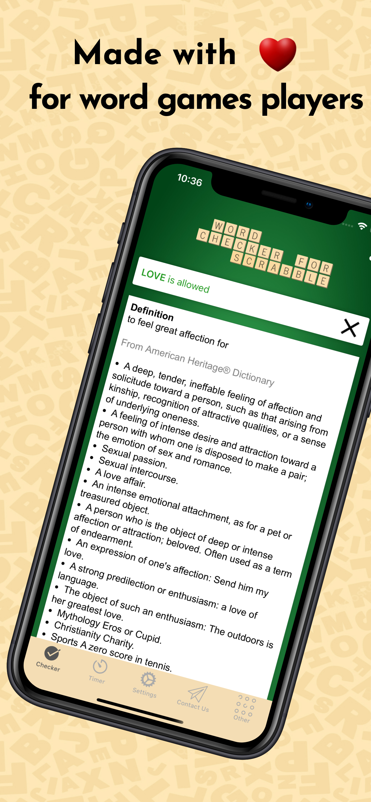 Word Checker for Scrabble®