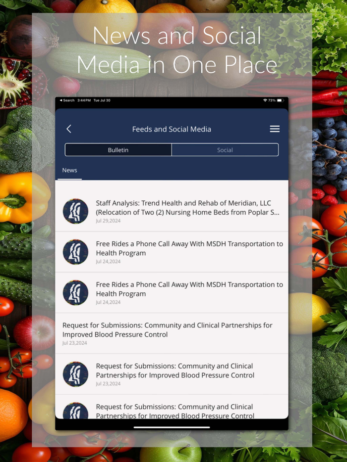 MSDH Healthy App