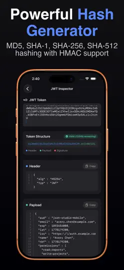 Screenshot von Forge — Developer Toolkit auf dem iPhone 4