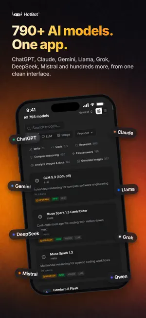 HotBot: AI Chat & Assistant screenshot 1
