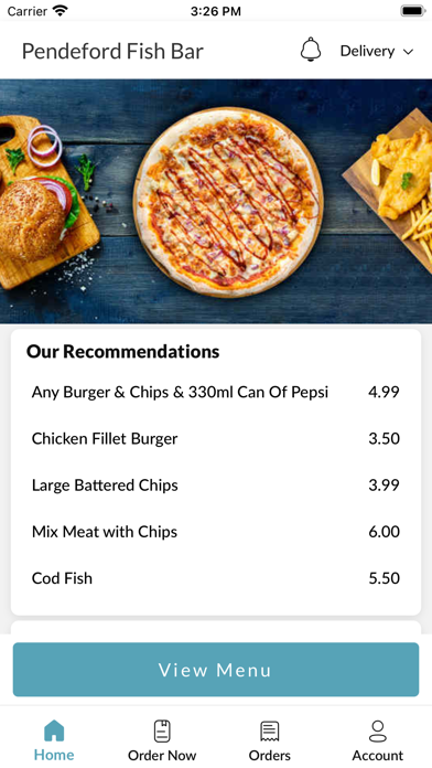 Pendeford Fish Bar Screenshot