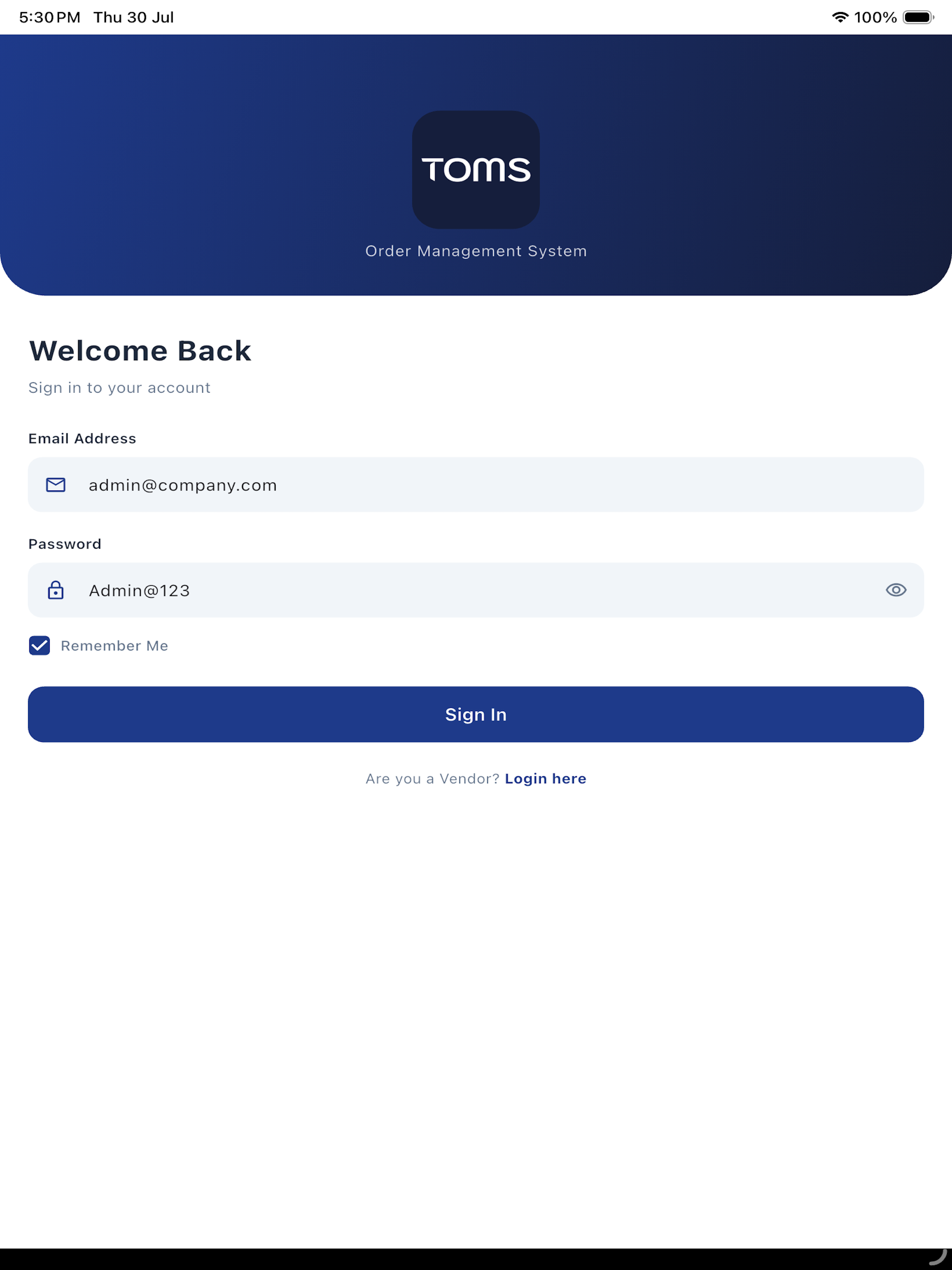 TOMS Mobile screenshot 7