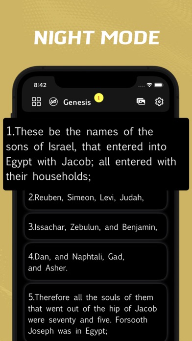 Wycliffes bible Screenshot