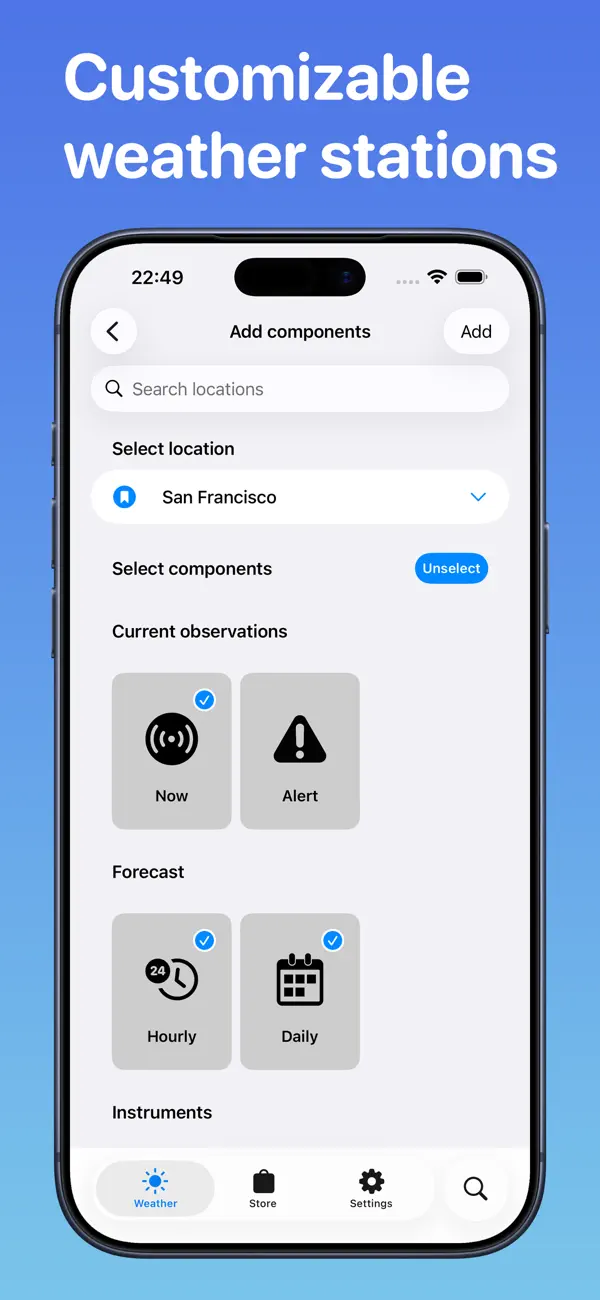 #5. Weather Bot: Alerts and Radar (iOS) بواسطة: LionsApp di Nallbati Elton