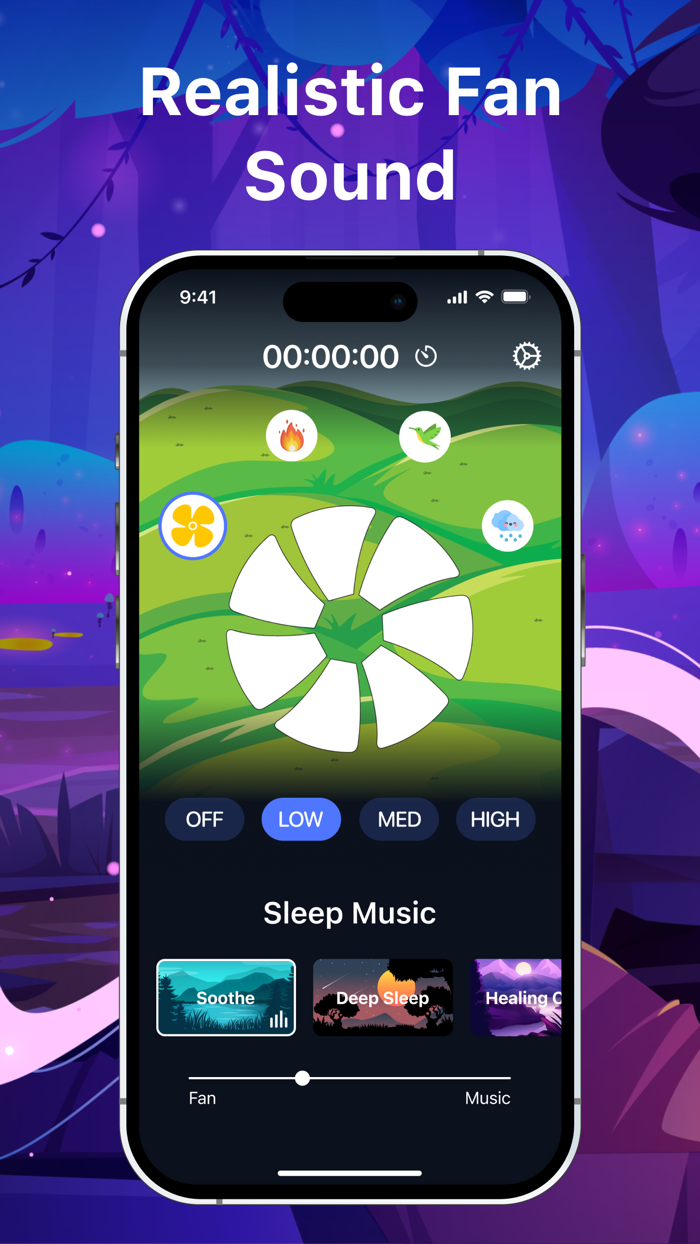 Bedtime Fan White Noise Sound