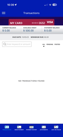 CFCU Visa Screenshot 4 of 6