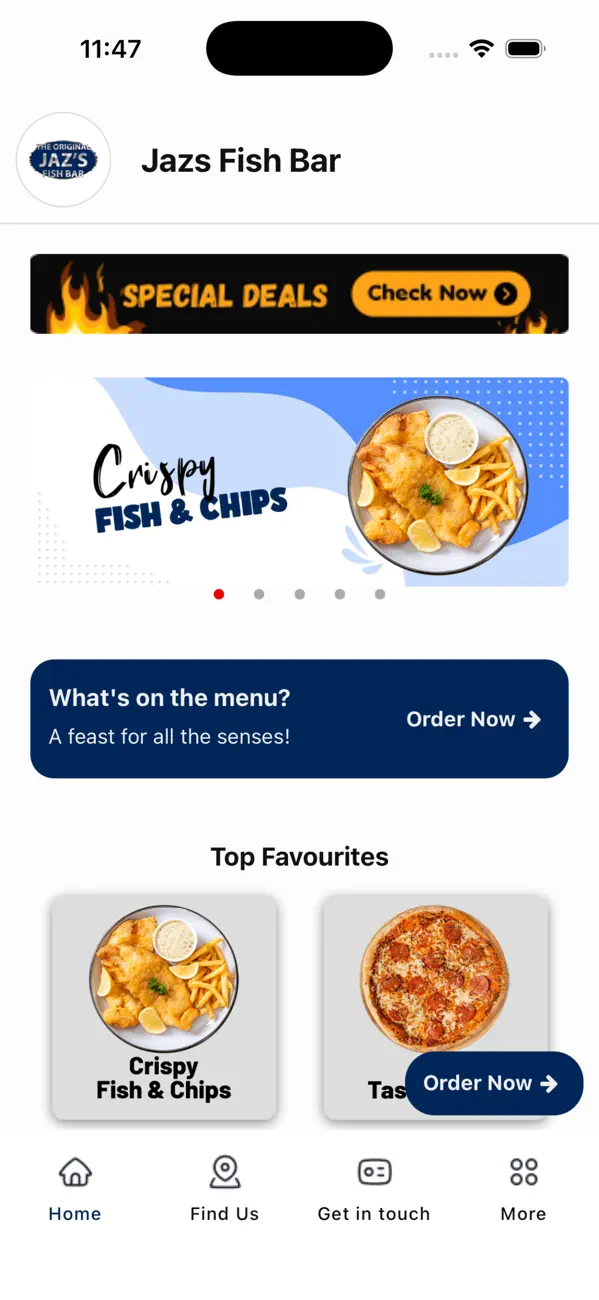 Screenshot #1 pour Jazs Fish Bar