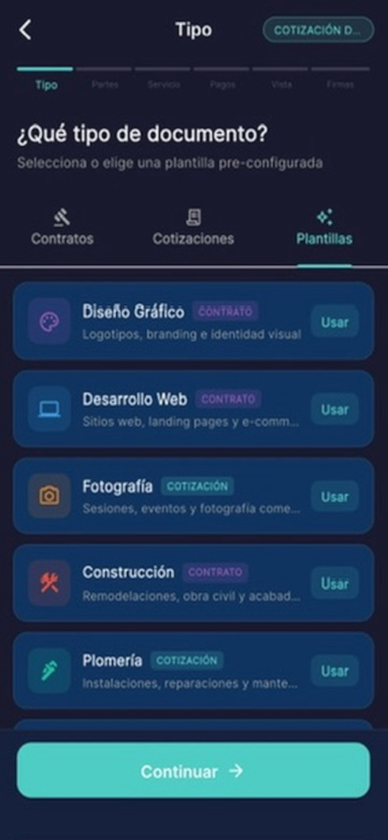 Lexxo Contratos y Cotizaciones screenshot 4