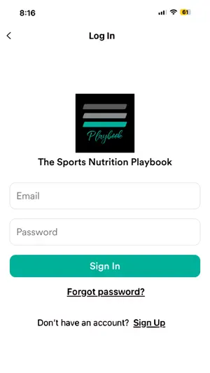The Sports Nutrition Playbook screenshot 1