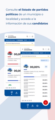 Resultados Congreso 2026 screenshot