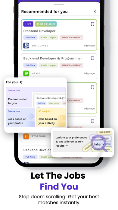 Screenshot #3 pour Hiredly | Malaysian Job Search