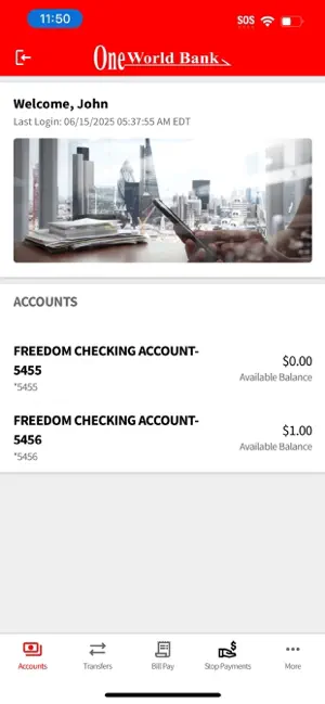 One World Mobile screenshot 2