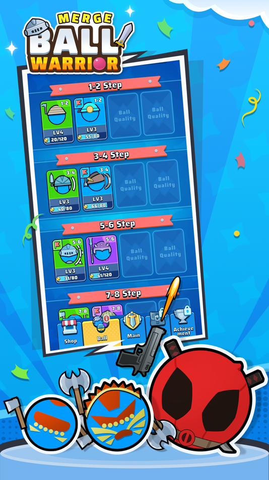 #5. Merge Ball Warrior (iOS) 由: 政 庾