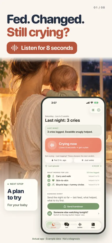 CrySnap App Store screenshot