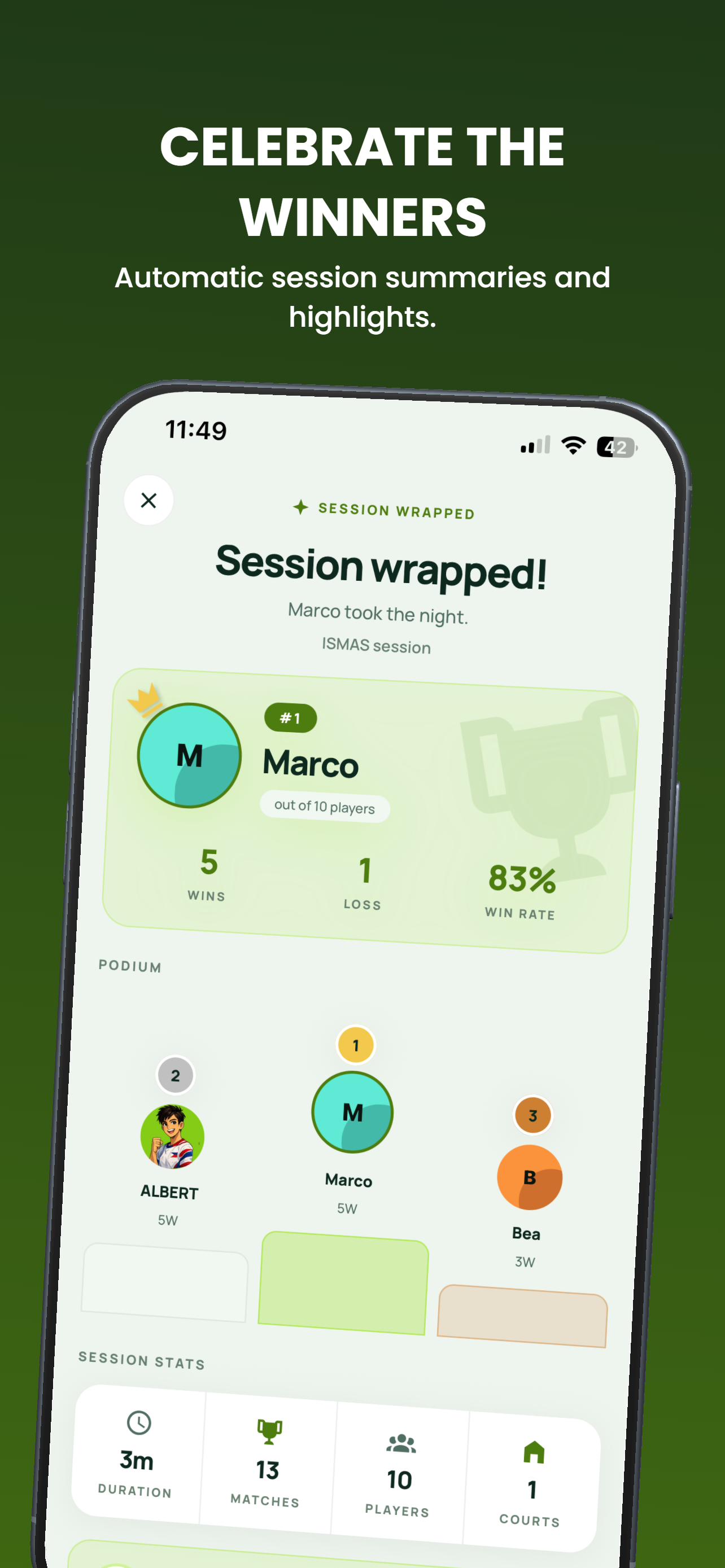 PaQueueKa: Badminton Queue screenshot 7