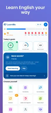 LearnMe PRO: Learn English screenshot 1