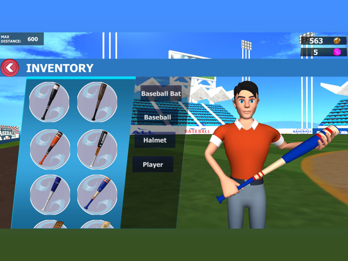 Baseball League Bat Ball