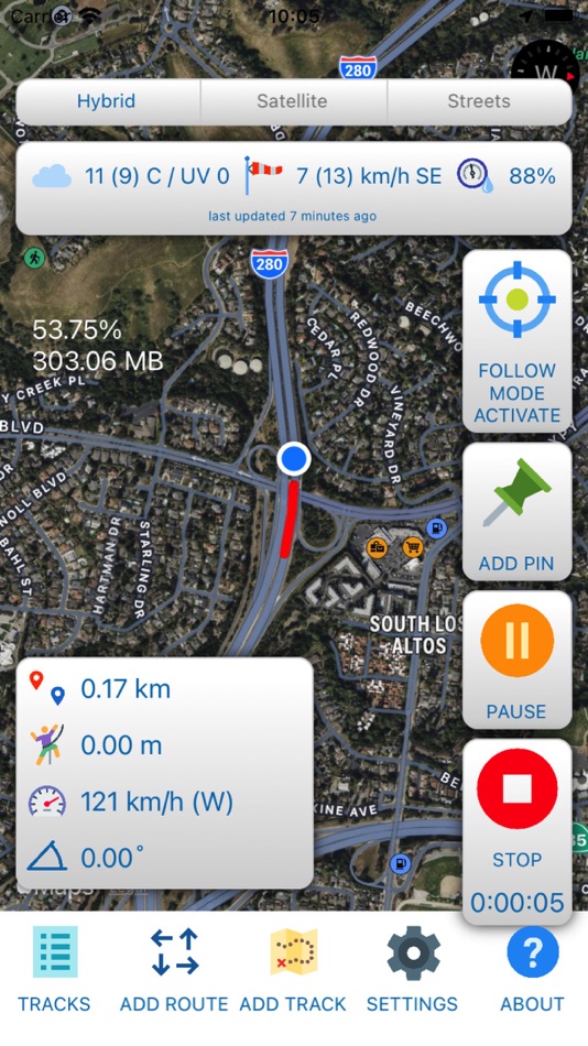 GeoTracker Lite - 4.0.4 - (iOS)