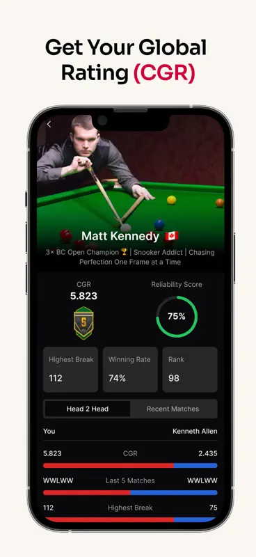 CuePal: Snooker, Pool, Heyball screenshot 5 of 8