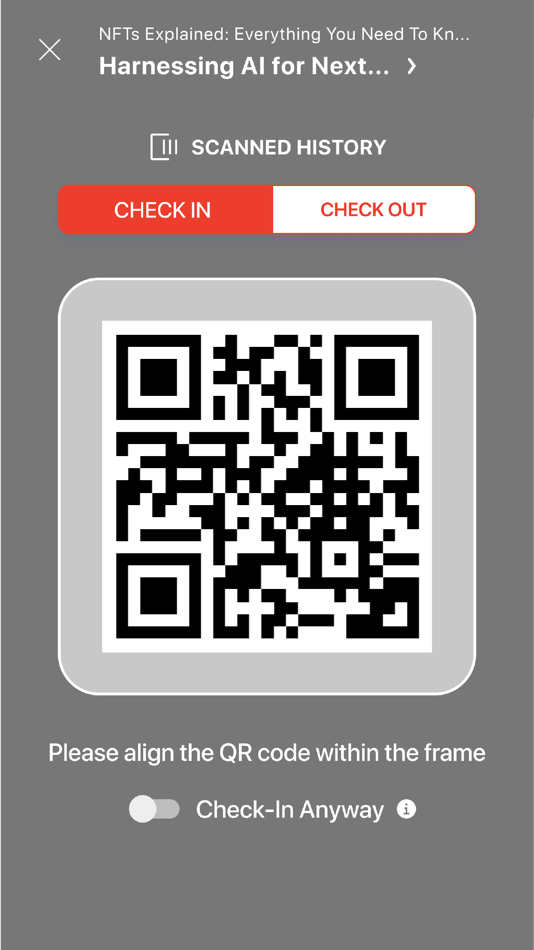 #4. Event Check-in App | EventX (iOS) 由: EventX Holdings Limited