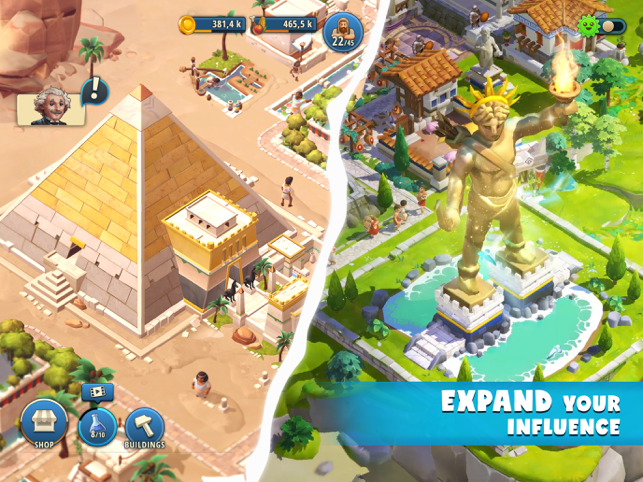 ‎Heroes of History: Epic Empire Screenshot