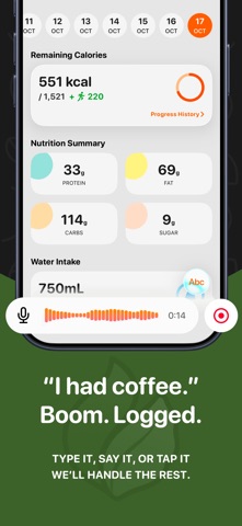 Kahoo - AI Calorie Tracker Screenshot 2 of 6