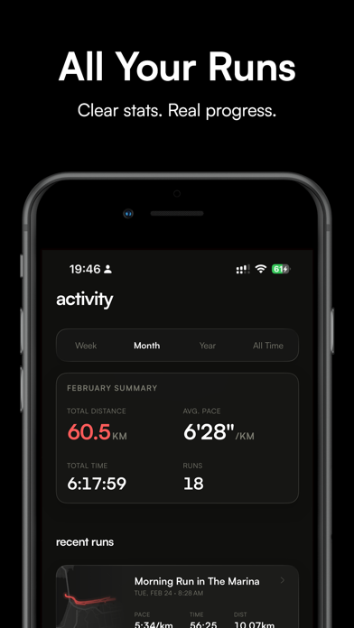 runo - Metronome for Running screenshot
